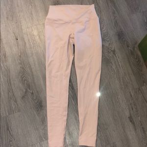 Light pink leggings